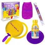 Set de Globos Gigantes de Jabón - Cohetes y Anillos + solución