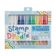 Stamp-A-Doodle Stamp-A-Doodle double crayons - set of 9 colors and 3 color changing stamps