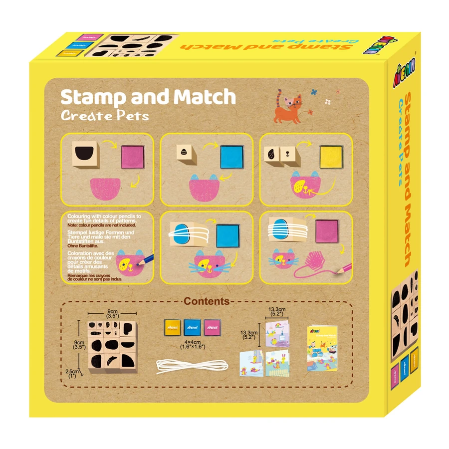 Creative stamp set - Animals