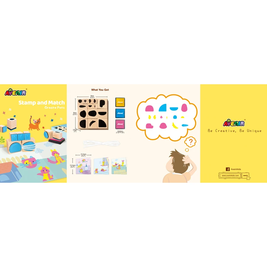 Creative stamp set - Animals