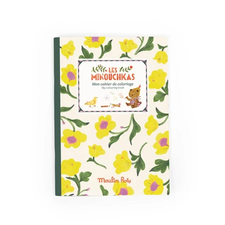 Minouchkas coloring card, Moulin Roty