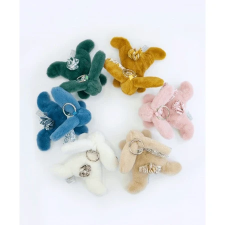 Doudou® charm/accessory - bunnies, 16 cm