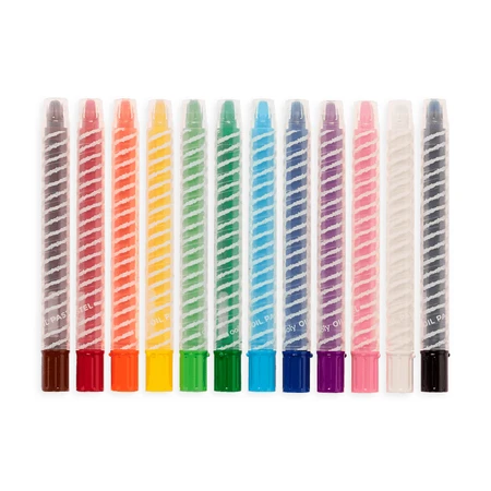Oil painting pencils, Twisty Stix, set of 12 colors