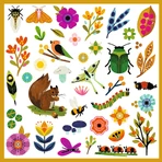 Djeco Garden stickers