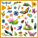 Djeco Garden stickers