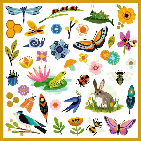 Djeco Garden stickers