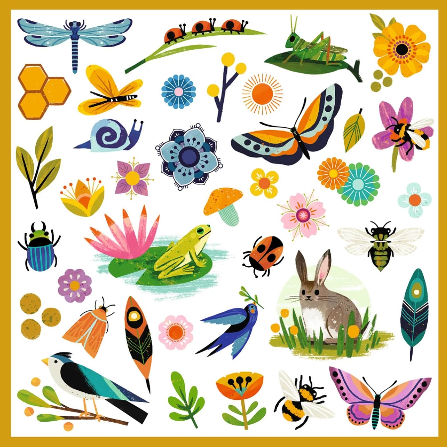Djeco Garden stickers