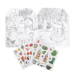 Kleurboek met stickers Tuiniersboek, Moulin Roty