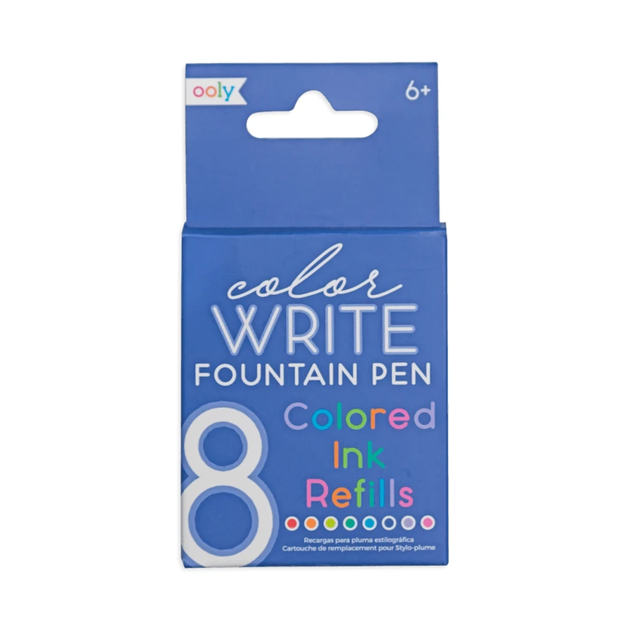 Color Write penvullingen - set van 8 kleuren