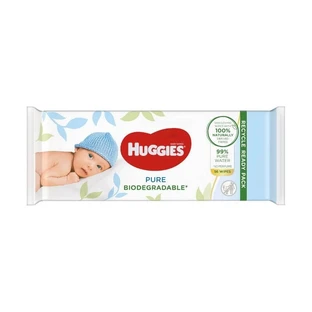 Huggies Pure Biodegradable Napkins 56 pcs