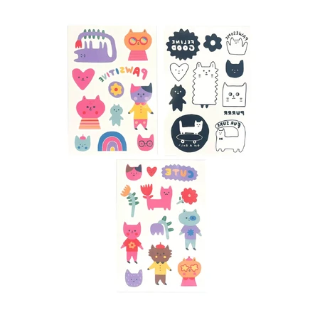 Temporary tattoos - Pisicute, Tattoo Palooza
