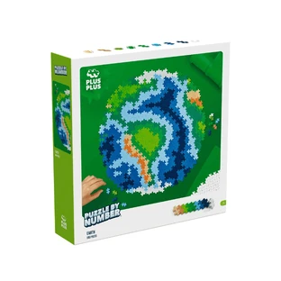 Puzzles numériques Plus-Plus, 800 pièces, Terre