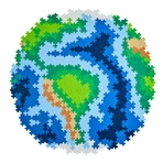 Puzzles numériques Plus-Plus, 800 pièces, Terre