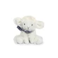 Mielusel Doudoudou® - pluszowa zabawka, 12 cm, z szalikiem