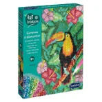 Creative kit with rhinestones, Tucan