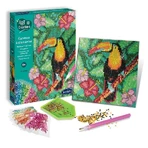 Creative kit with rhinestones, Tucan
