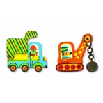 Puzzelduo mobiel voertuig