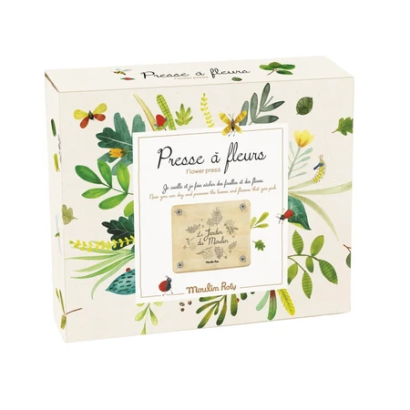 Prensa de flores de madera, Moulin Roty
