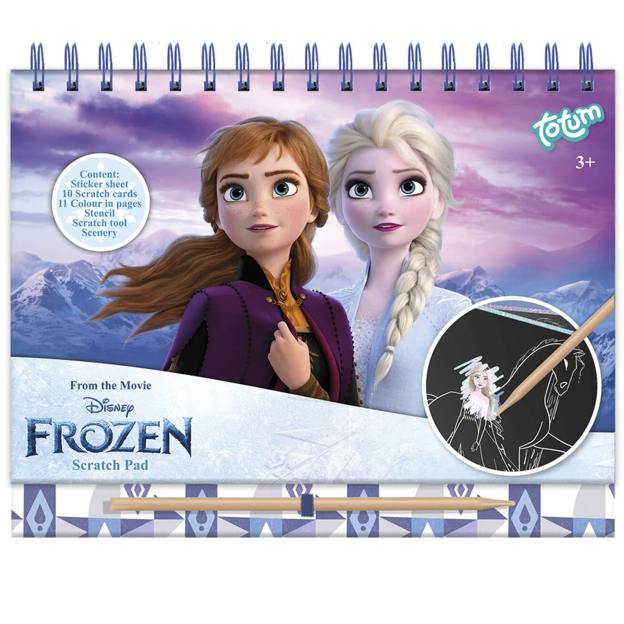 Set creativo Disney Frozen para colorear y rascar