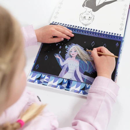 Set creativo Disney Frozen para colorear y rascar