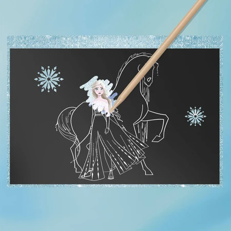 Set creativo Disney Frozen para colorear y rascar