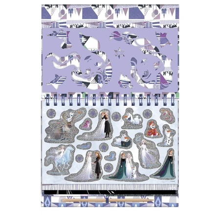 Set creativo Disney Frozen para colorear y rascar