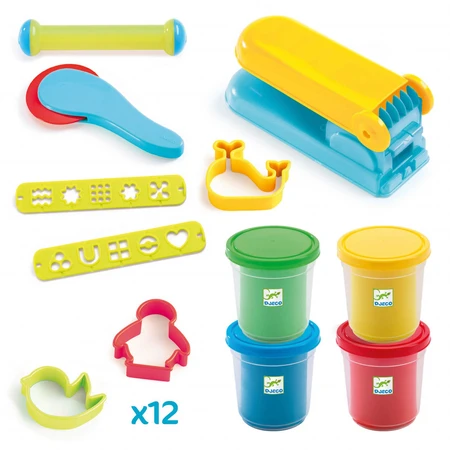 Djeco Plastilin-Modelliersatz