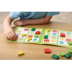 Juego de lógica de madera - Sudoku para niños, 16 piezas