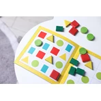 Juego de lógica de madera - Sudoku para niños, 16 piezas