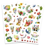 Tattoo Djeco Spring flowers