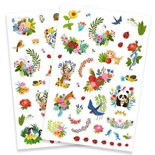 Tattoo Djeco Spring flowers