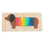 Wooden puzzle Puppy