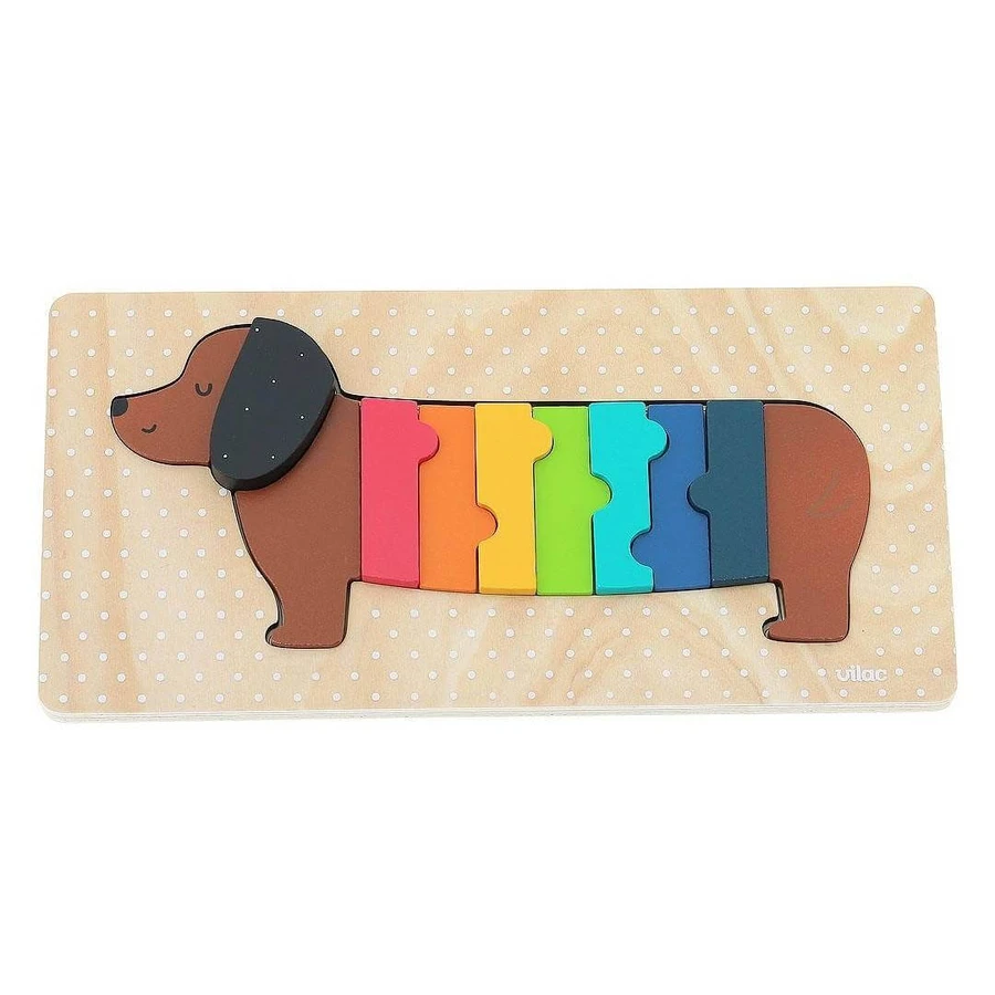 Wooden puzzle Puppy
