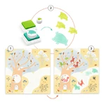 Juego de estampación creativo Djeco, Animales del bosque