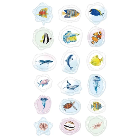 Aufkleber Robbenimitation - Unterwassertiere, Kollektion Natural Creations