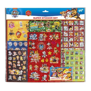 Paw Patrol Super Aufkleber Set, Paw Patrol Puppy Patrol