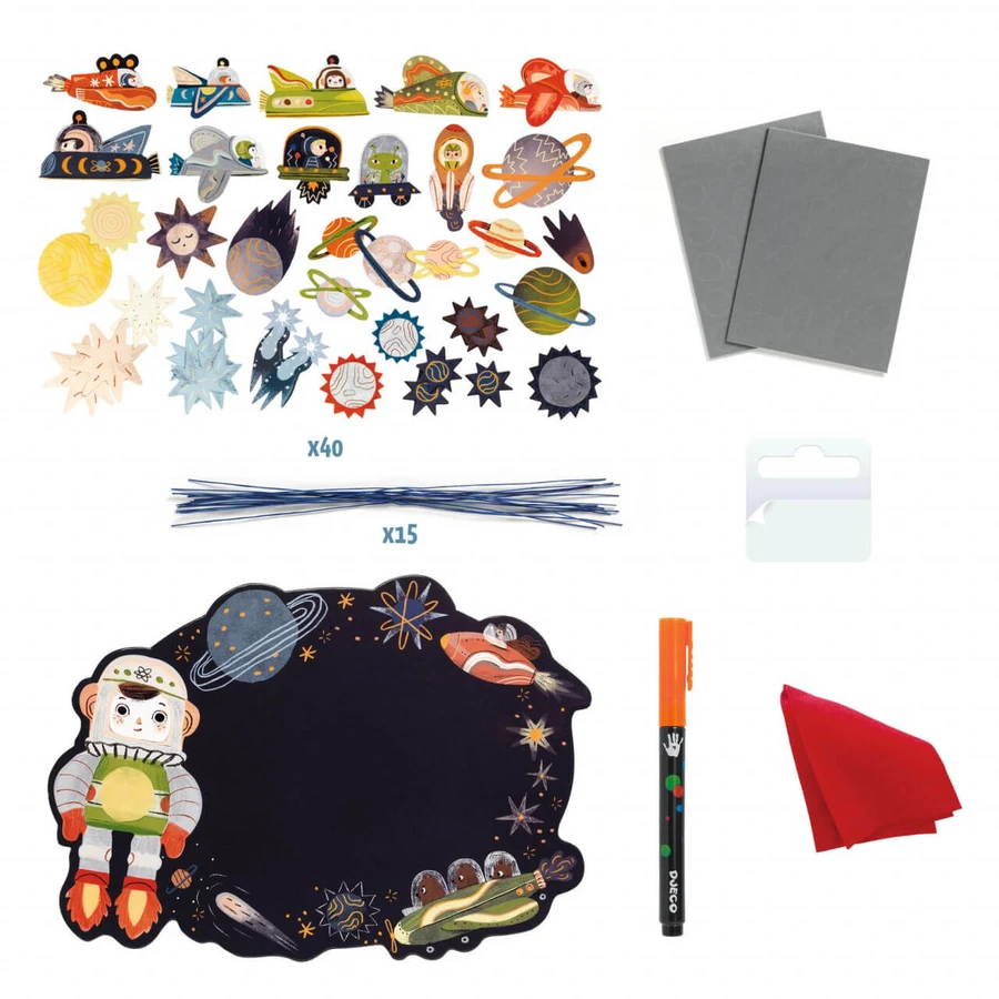 Juego creativo DIY Entre las estrellas, Djeco