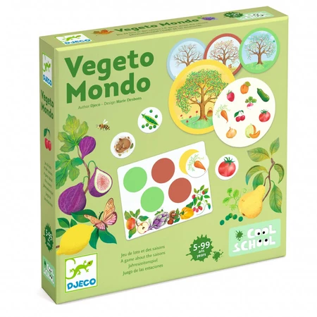 Juego educativo Vegeto Mondo, Djeco