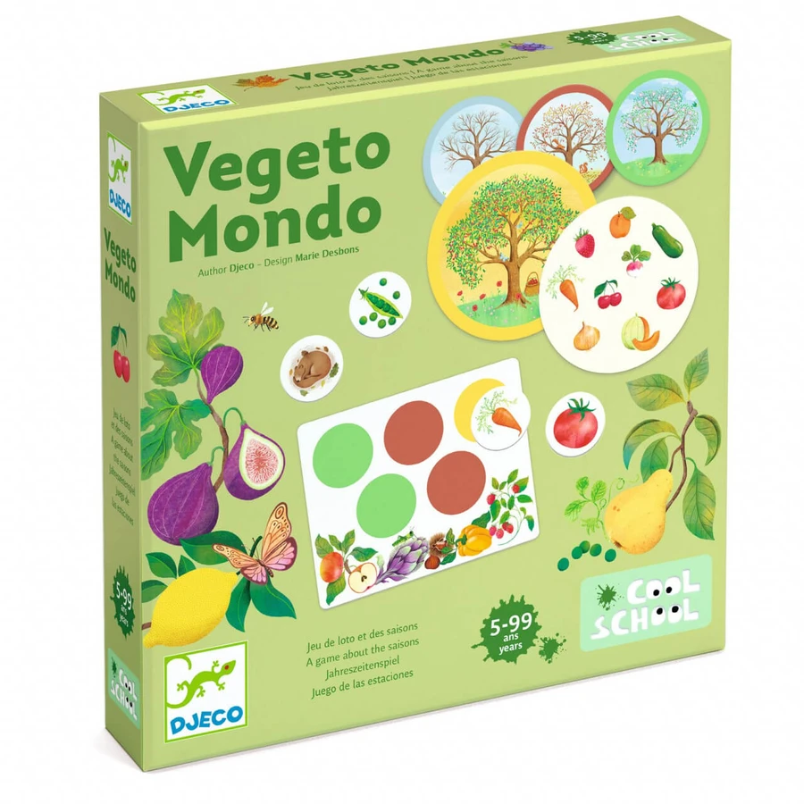 Juego educativo Vegeto Mondo, Djeco