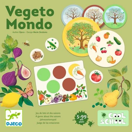 Juego educativo Vegeto Mondo, Djeco