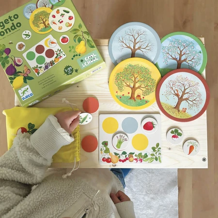 Juego educativo Vegeto Mondo, Djeco