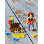 Jeu de construction Plus-Plus, tube de 100 pièces, Pirat