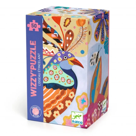 Shiny bird puzzle, Djeco