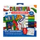 Set de pintura creativa Colortopia con rotuladores - Aventuras épicas (Set de 6 colores dobles)