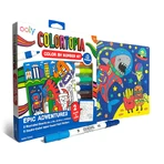 Set de pintura creativa Colortopia con rotuladores - Aventuras épicas (Set de 6 colores dobles)