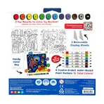 Set de pintura creativa Colortopia con rotuladores - Aventuras épicas (Set de 6 colores dobles)