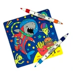 Set de pintura creativa Colortopia con rotuladores - Aventuras épicas (Set de 6 colores dobles)