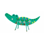 Stick'N'Play creative game with 3D scenes and repositionable stickers - Safari Animals