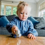 Elephant - wooden toy with wheels, Orange Tree Toys