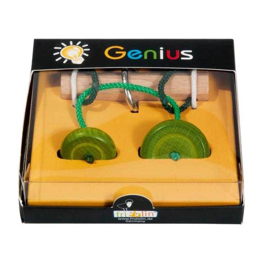 IQ Test Genius Free the ring, green pieces